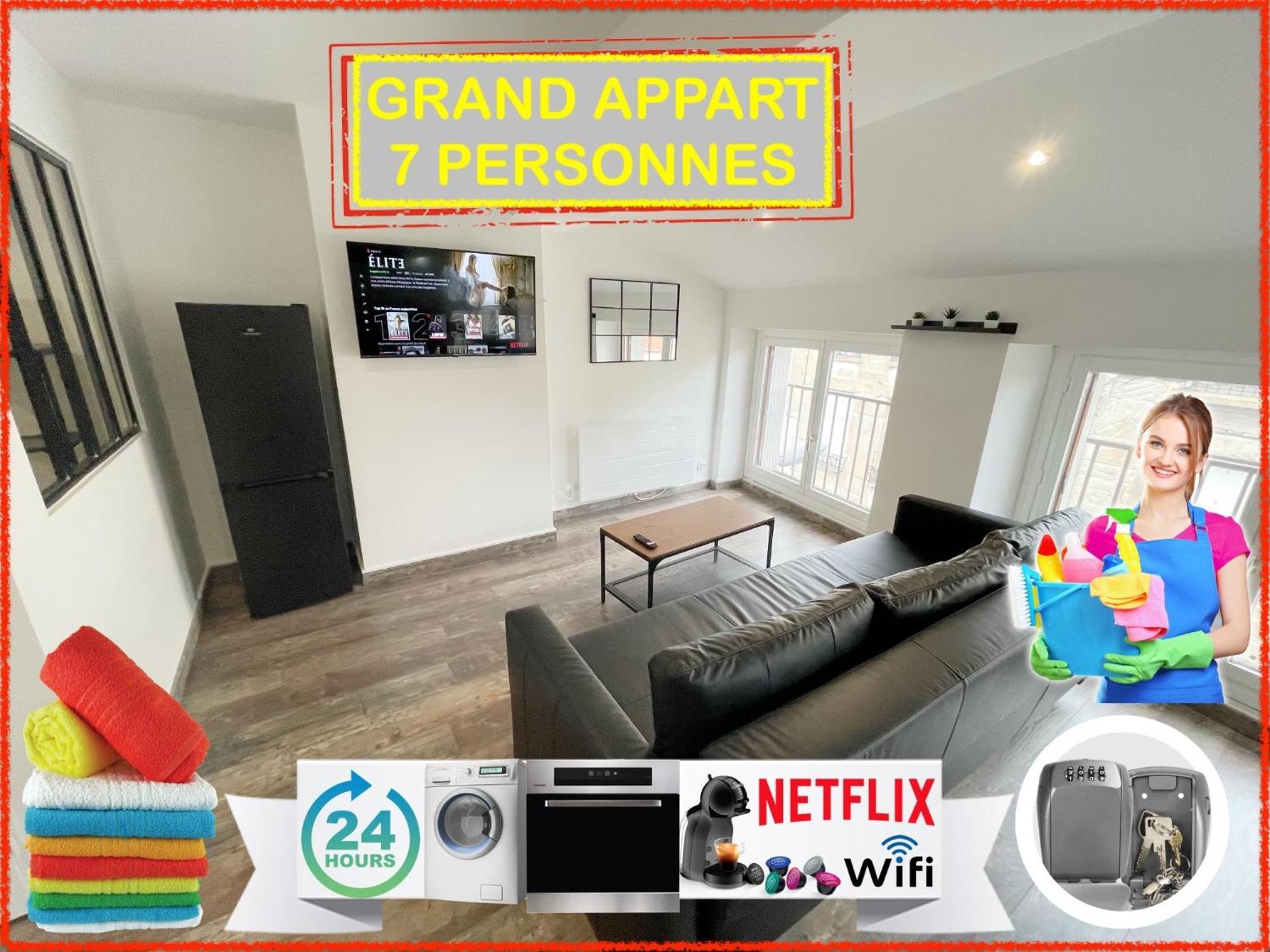 017 Chic & Cosy F2 53M2 Hypercentre Wifi Smart Tv Netflix Apartment แซงต์-เอเตียน ภายนอก รูปภาพ